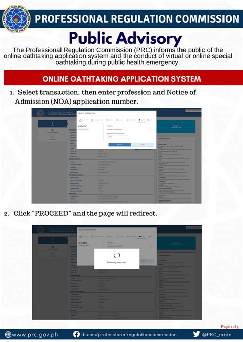 APPROVING THE ONLINE OATHTAKING APPLICATION SYSTEM AND A.